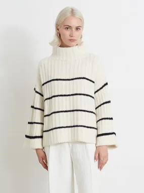 Talia Stripe Sweater,Women Sweaters