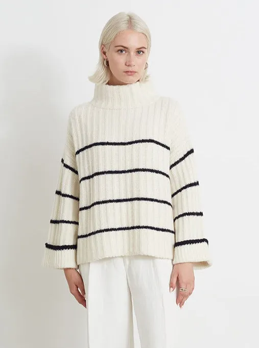Talia Stripe Sweater,Women Sweaters