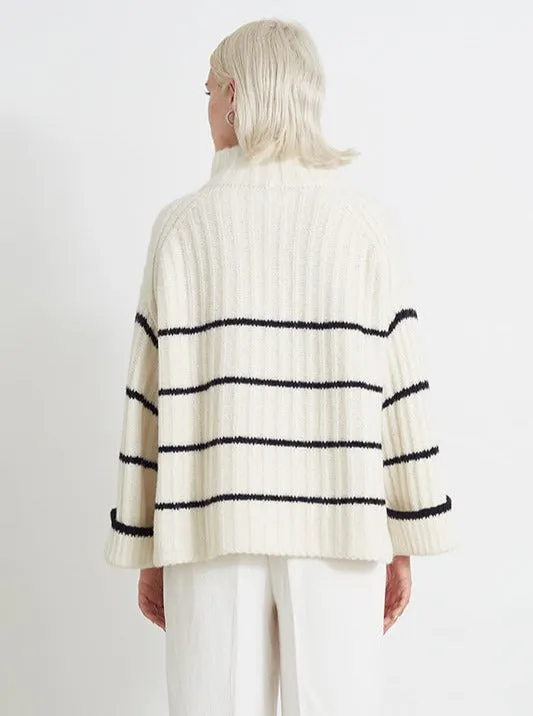 Talia Stripe Sweater,Women Sweaters