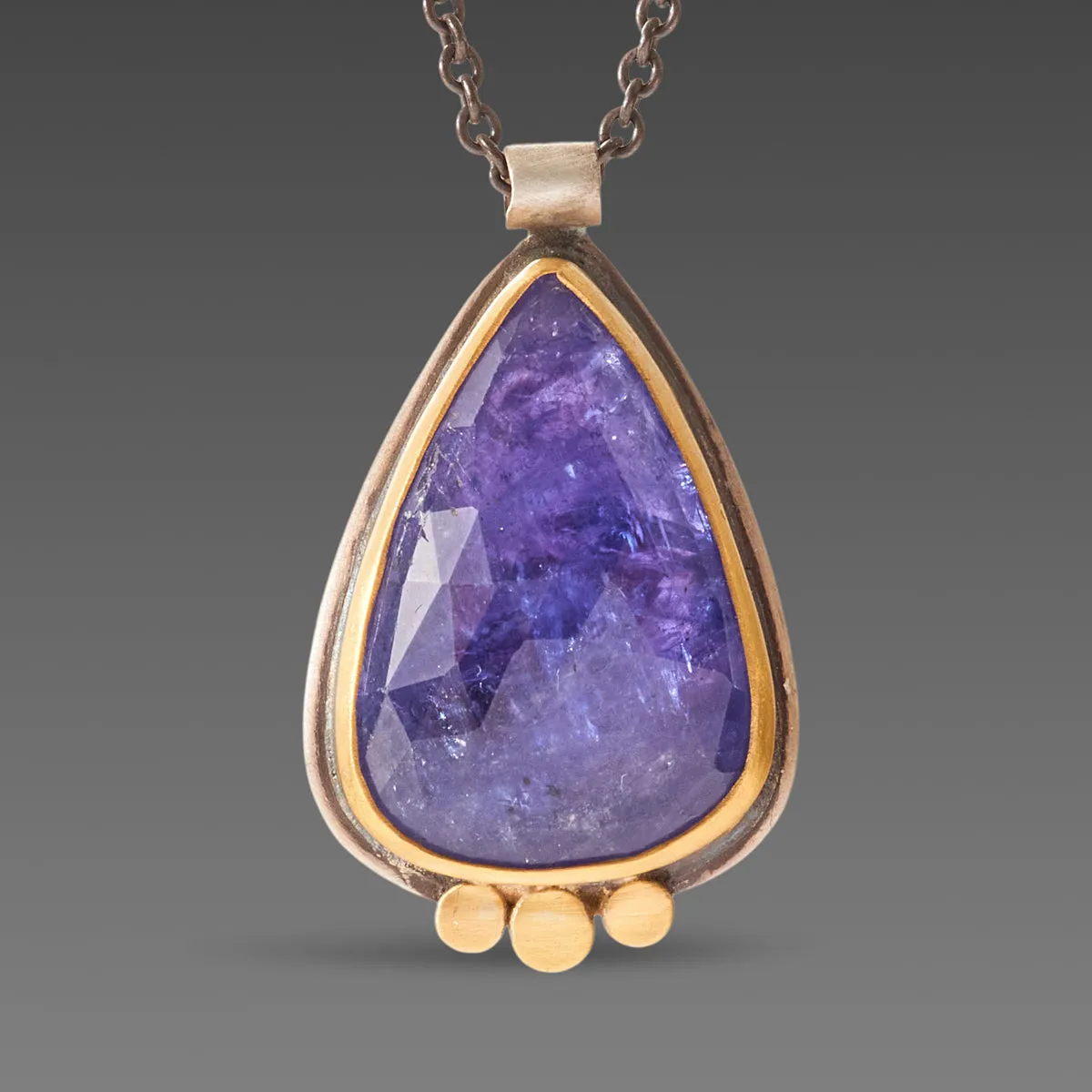 Tanzanite Teardrop Necklace,Jewelry Delicate & Elegant