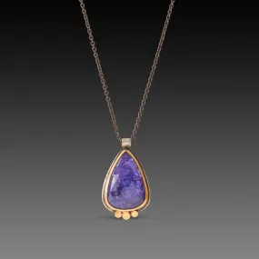 Tanzanite Teardrop Necklace,Jewelry Delicate & Elegant
