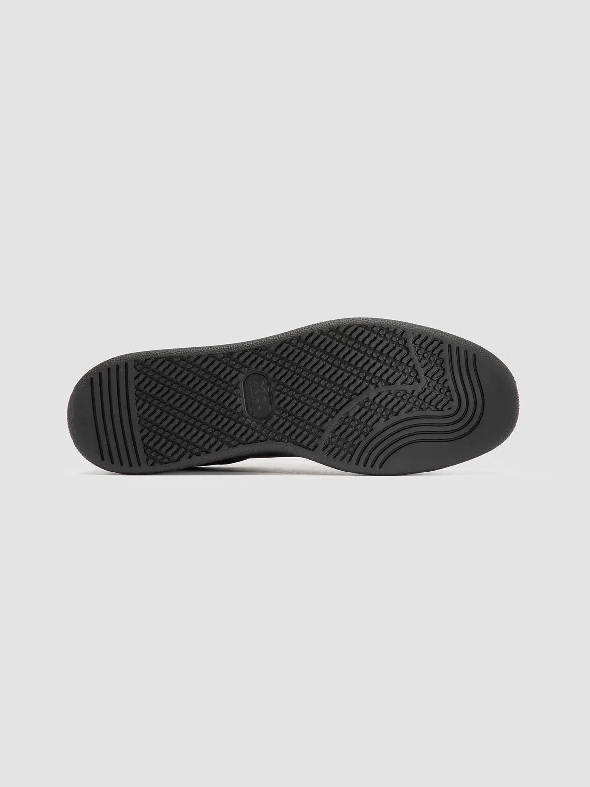 THE ANSWER 004 - Black Leather and Suede Sneakers,Men