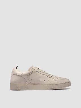 THE ANSWER 005 - Grey Leather and Suede Sneakers,Men