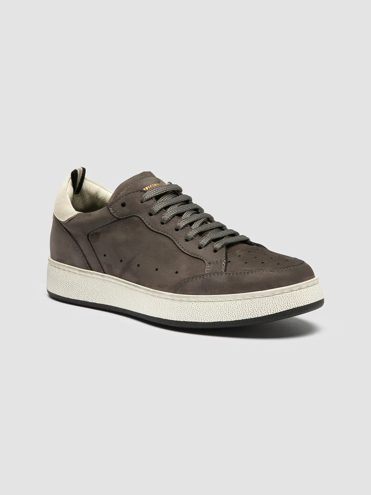 THE ANSWER 102 - Grey Nubuck Low Top Sneakers,Women