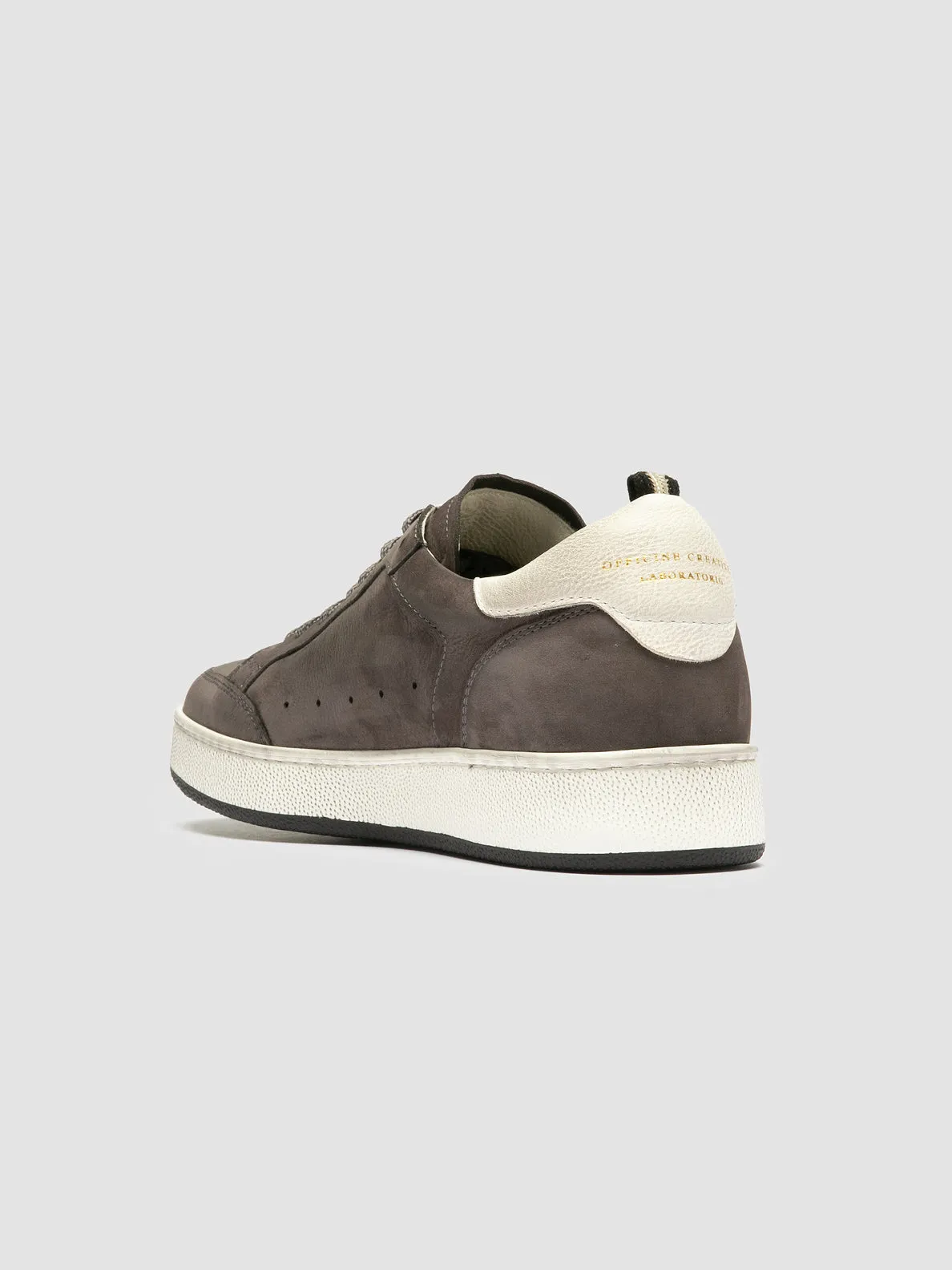 THE ANSWER 102 - Grey Nubuck Low Top Sneakers,Women