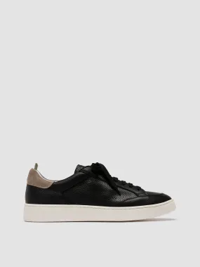 THE DIME 001 - Black Suede Low Top Sneakers,Men