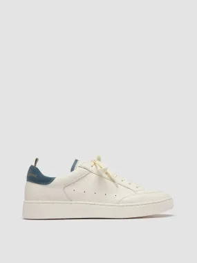 THE DIME 001 - Off White leather Sneakers,Men
