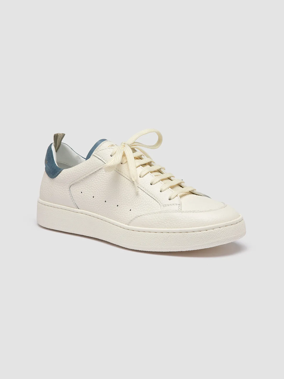 THE DIME 001 - Off White leather Sneakers,Men
