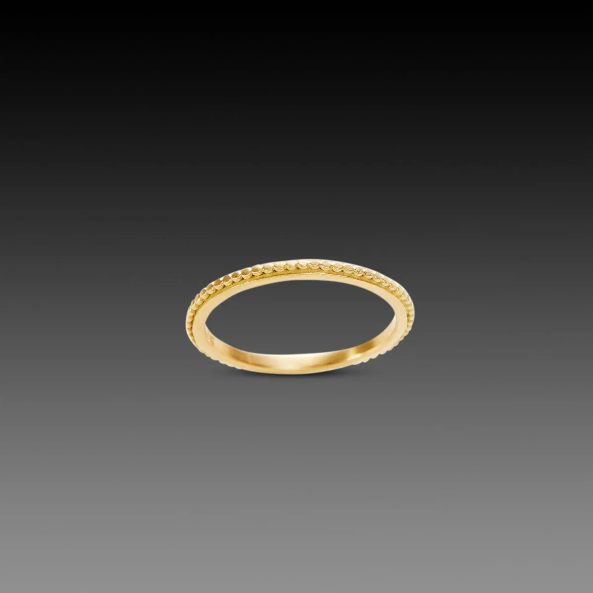 Tiny Raised Dot Band,Men Rings