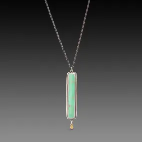 Turquoise Baton Necklace,Jewelry Delicate & Elegant