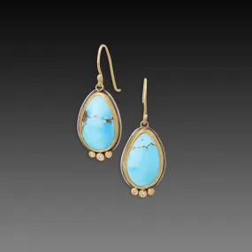 Turquoise Drop Earrings,Jewelry Delicate & Elegant