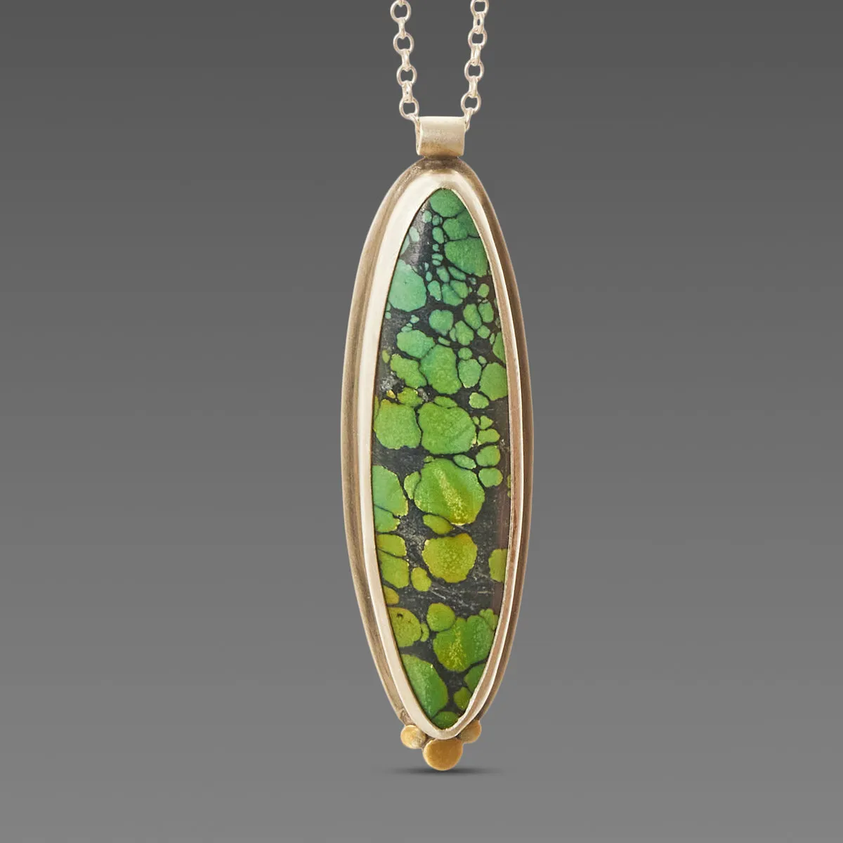 Turquoise Ellipse Necklace,Jewelry Delicate & Elegant