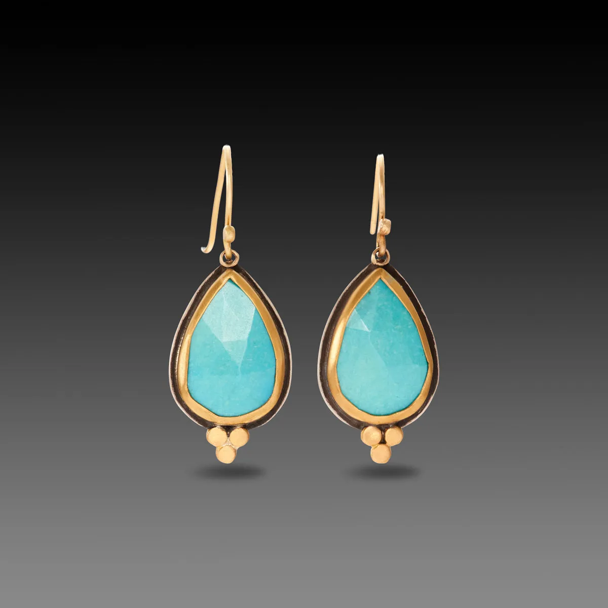 Turquoise Teardrop Earrings,Jewelry Delicate & Elegant