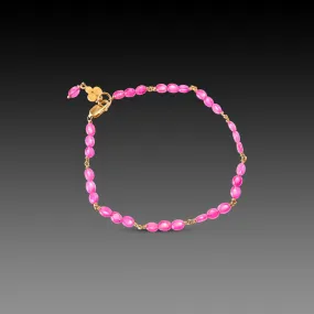 Vibrant Ruby Bracelet,Jewelry Delicate & Elegant