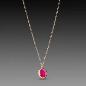 Vibrant Ruby Necklace,Jewelry Delicate & Elegant