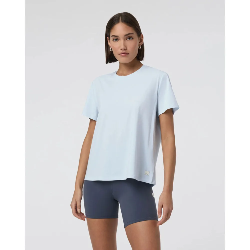W Feather Tee,Daily Versatile