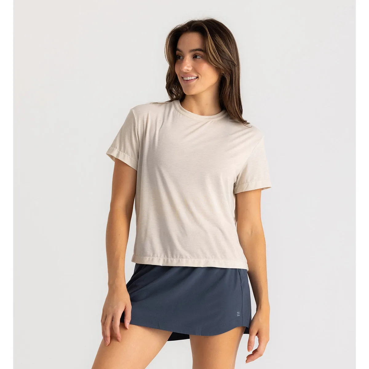 Women's Elevate Lightweight Tee,Daily Versatile