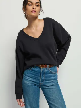 Wyatt Sweatshirt - Black,Women Sweaters