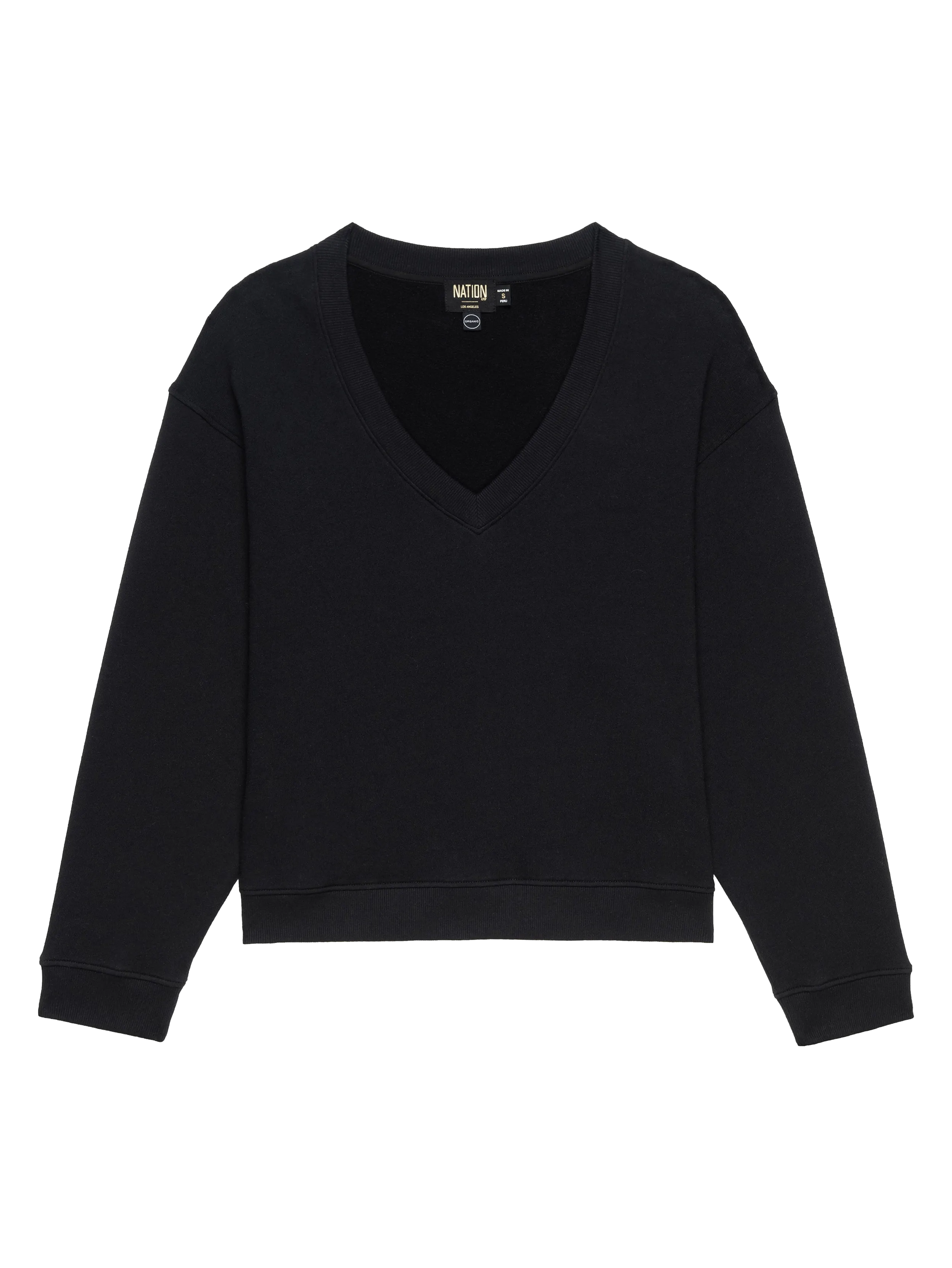 Wyatt Sweatshirt - Black,Women Sweaters