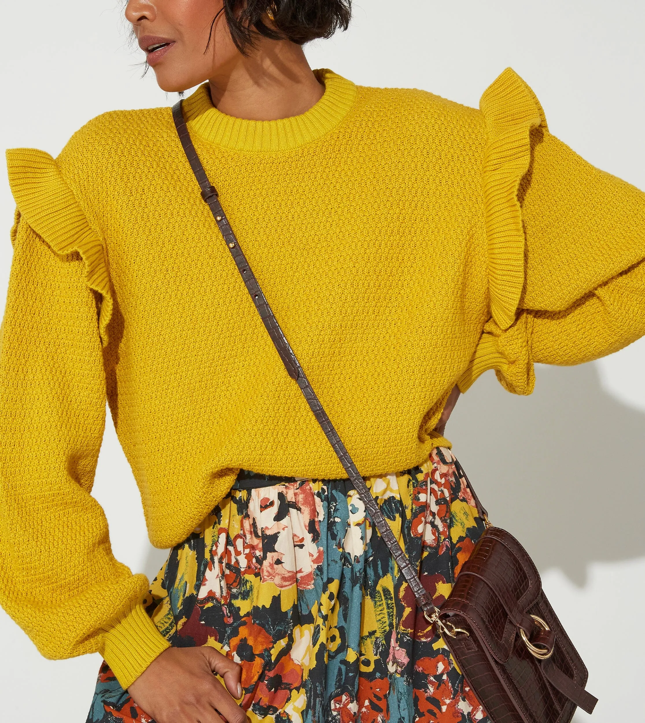 Yara Sweater - Citrine,Women Sweaters