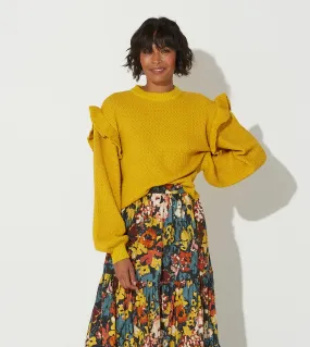 Yara Sweater - Citrine,Women Sweaters