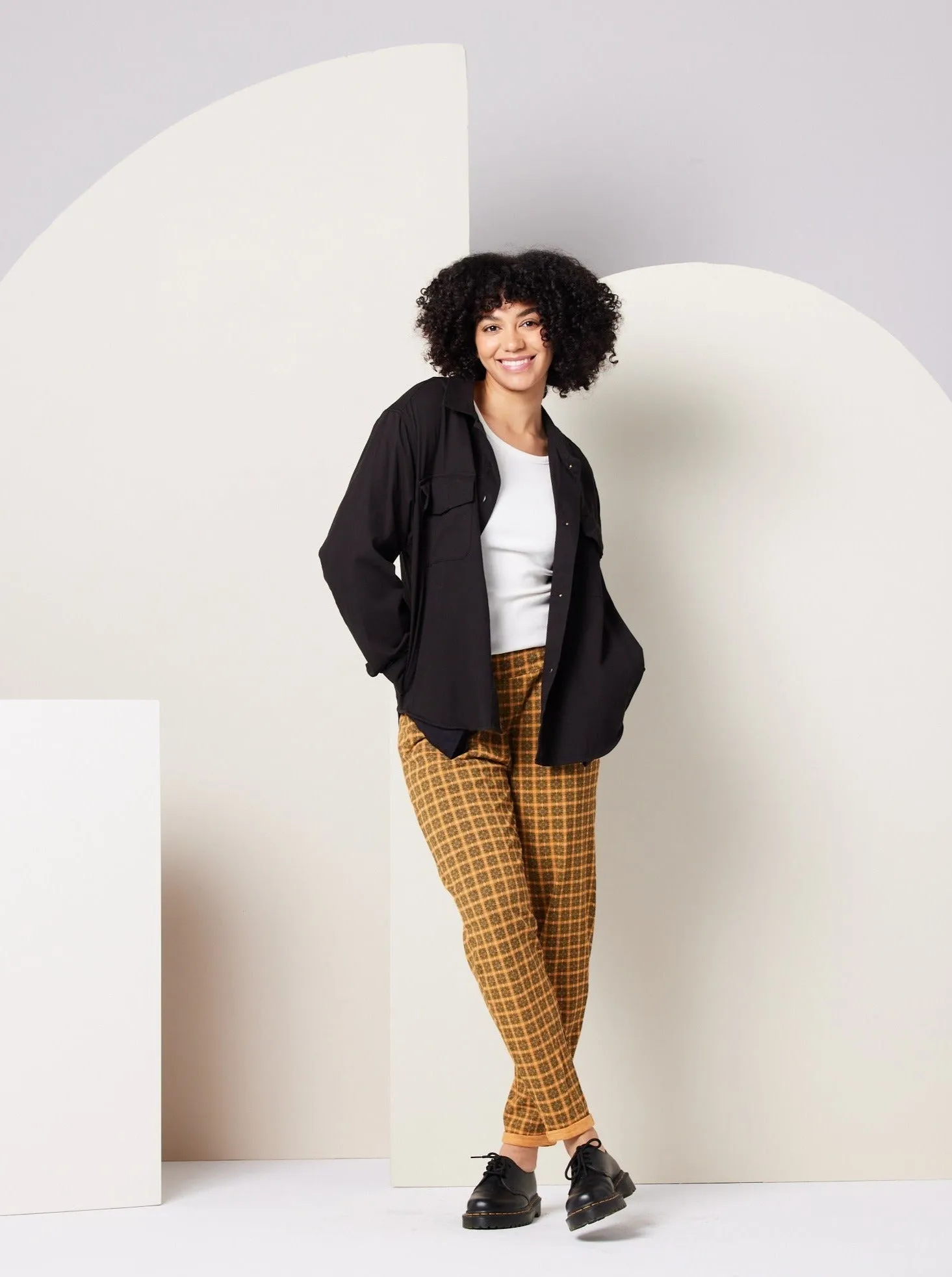 Ziggy Shirt Jacket - Black,Women