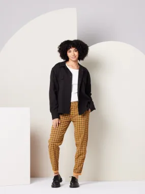 Ziggy Shirt Jacket - Black,Women